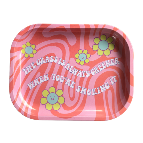 The Grass is Always Greener Rolling Tray