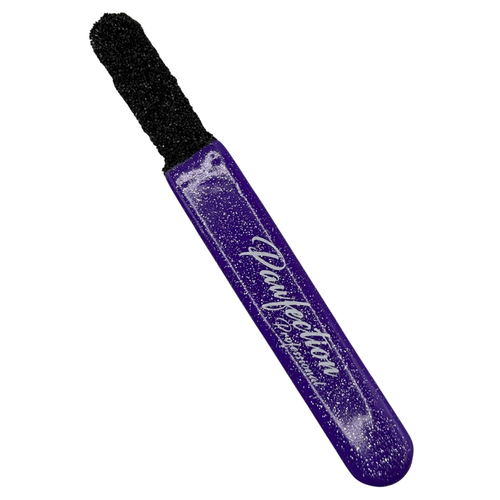 Thin Curved Stripping File (COARSE) w/ Purple Glitter Handle