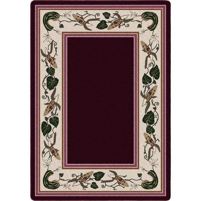 Image of an area rug, Three Sisters - Garnet