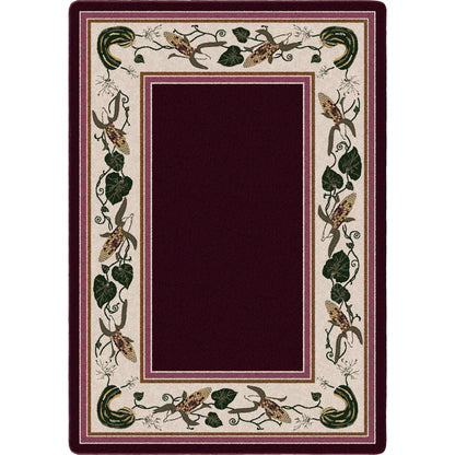 Image of an area rug, Three Sisters - Garnet