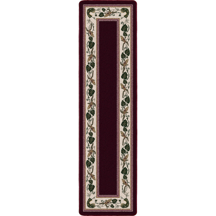 Image of an area rug, Three Sisters - Garnet
