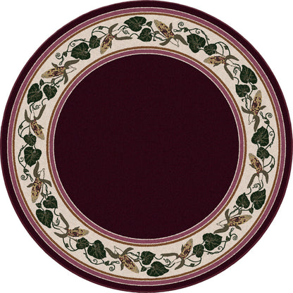 Image of an area rug, Three Sisters - Garnet