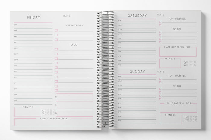 Thrive Daily Life Planner - Amalfi Summer