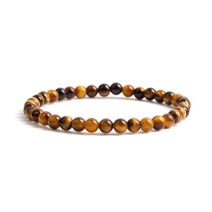 Crystal Bracelet - 4mm Tiger's Eye
