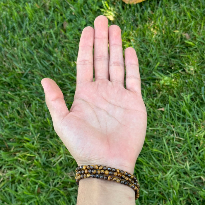 Tiger's Eye Mini Bracelet 4mm