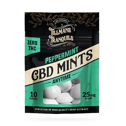 Tillmans Tranquils - CBD Mints 25mg - 10ct