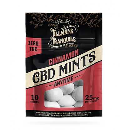 Tillmans Tranquils - CBD Mints 25mg - 10ct