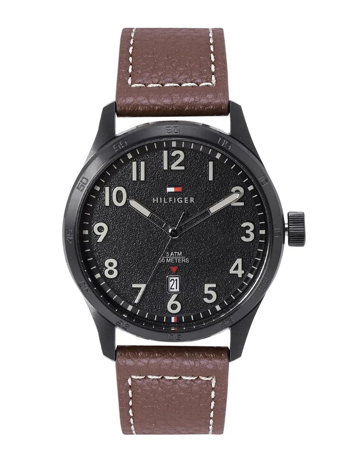 Tommy Hilfiger Leather Analogue Watch - TH1710560