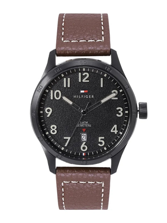 Tommy Hilfiger Leather Analogue Watch - TH1710560
