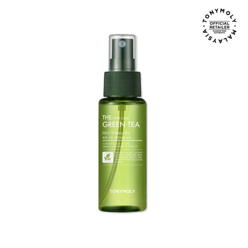 TONYMOLY The Chok Chok Green Tea Mild Watery Micro Mist Contain 100% Pure Green Tea Ferment Extract رذاذ صغير مائي خفيف من الشاي الأخضر