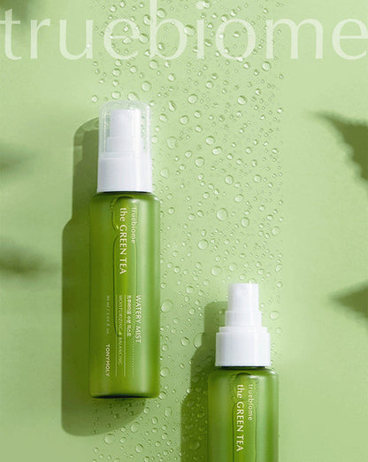 TONYMOLY Truebiome The Green Tea Water Mist Moisturizing & Balancing رذاذ مرطب ومهدئ بالشاي الاخضر
