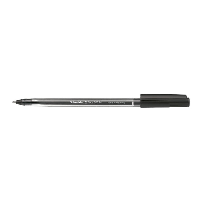 Tops 505 Ballpoint Pens M, Box of 10 units#ink-color_black