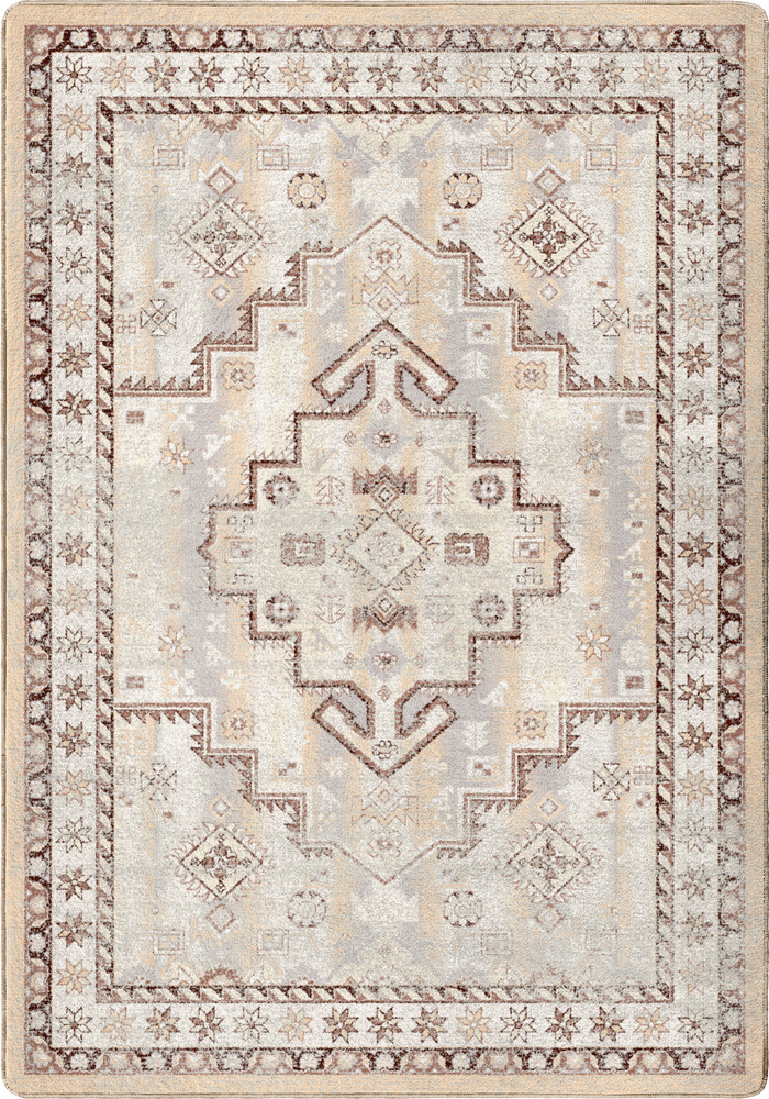 Image of an area rug, Torn - Natural