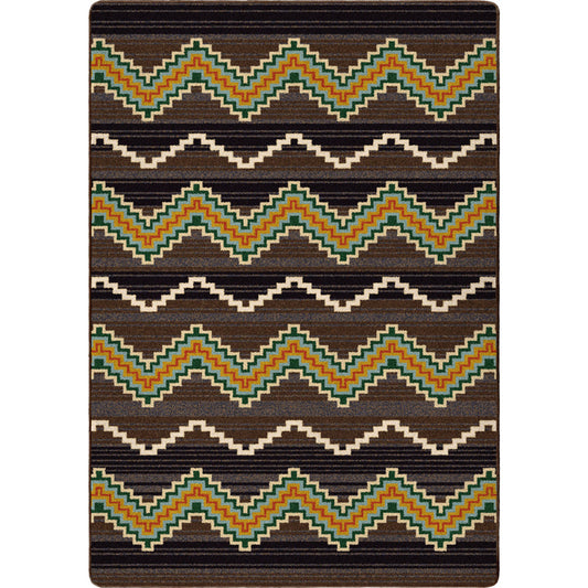 Image of an area rug, Trapper - Brown