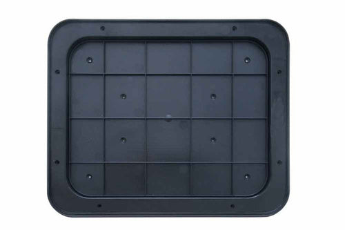 Trash Can Black Plastic Base with Base Ring for IT13RX Profile