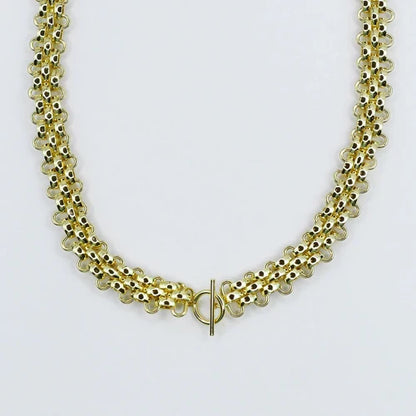Treasure Jewels- Golden Majesty Collar Necklace