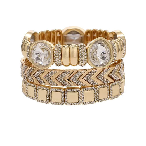 Treasure Jewels-Crystal Luxe Power Stack Set