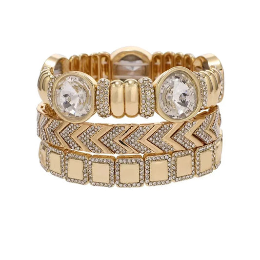 Treasure Jewels-Crystal Luxe Power Stack Set