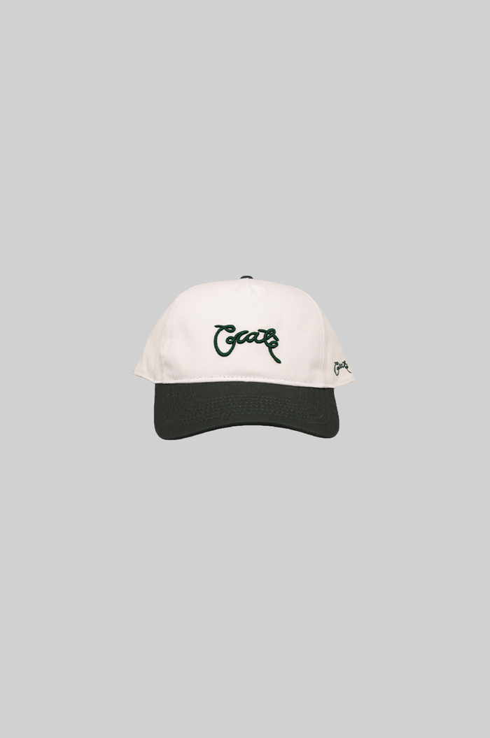 TWO TONED SCRIPTED SNAP BACK HAT