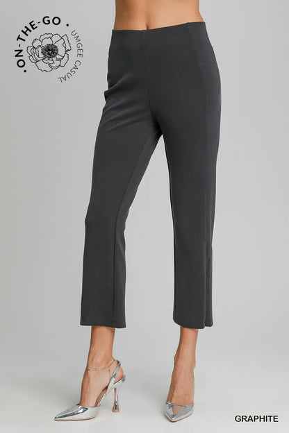 Umgee Modern Ease Crop Pant