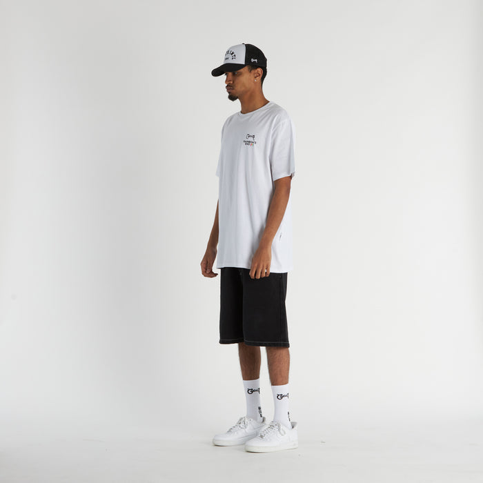 Unisex Corkscrew Script T-Shirt
