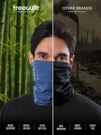 Unisex Organic Bandana Masks - Plain (Pack of 3)