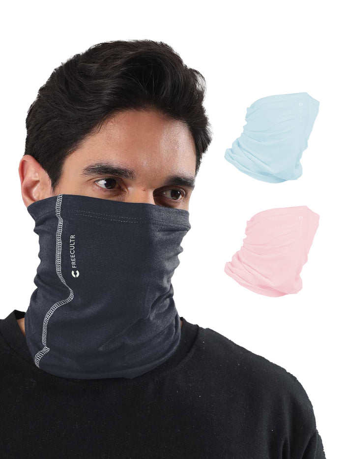 Chalk Blue; Pastel Peach; Iron Charcoal / Unisex
