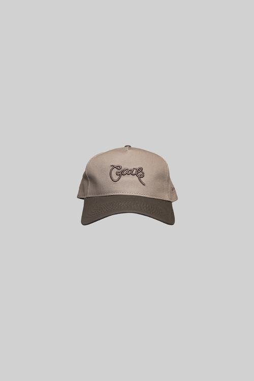 Unisex Scripted Snapback Cap