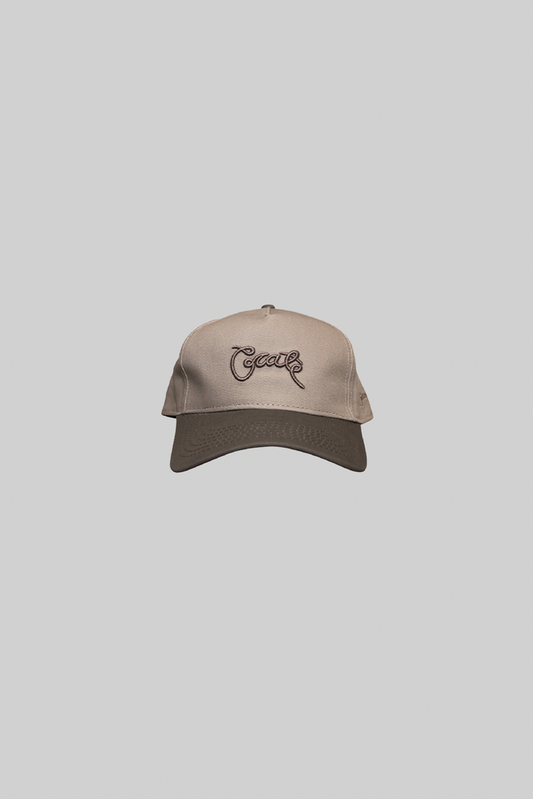 Unisex Scripted Snapback Cap