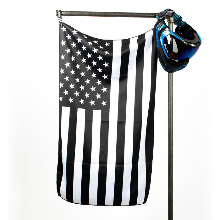 USA Black Microfiber Rag XL
