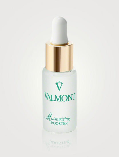 Valmont Moisturizing Booster Hydration Gel Serum in 20ml NIB, showcasing the clear gel texture in a sleek container