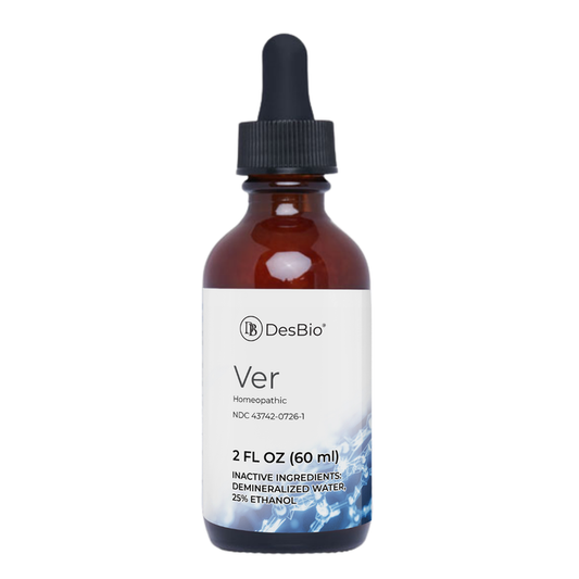 Ver is for the temporary relief of symptoms including stomach discomfort, flatulence, occasional diarrhea, occasional constipation, intestinal spasms, and vaginal discharge.