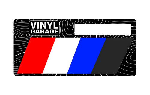 Vinyl Garage Universal 4 Stripe Decal