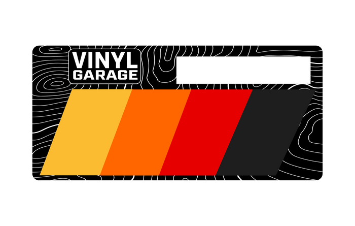 Vinyl Garage Universal 4 Stripe Decal