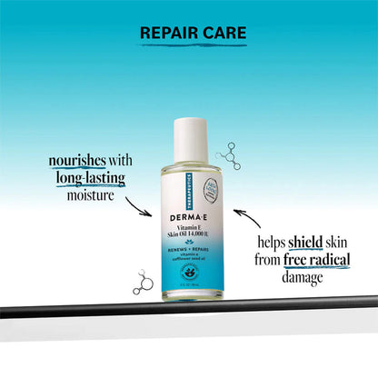 Derma E Vitamin E Oil 14,000 IU Information