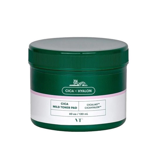 VT CICA MILD TONER PAD - Dischete Exfoliante Calmante - skinseen.ro