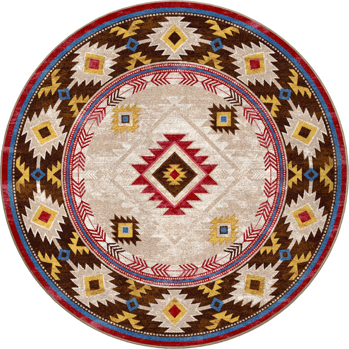 Image of an area rug, Whisky River - Natural
