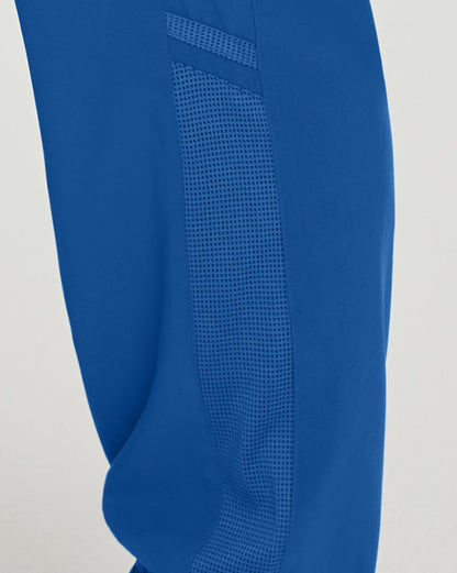 White Cross Fit Jogger Scrub Pants
