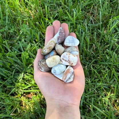White Opal Tumbled