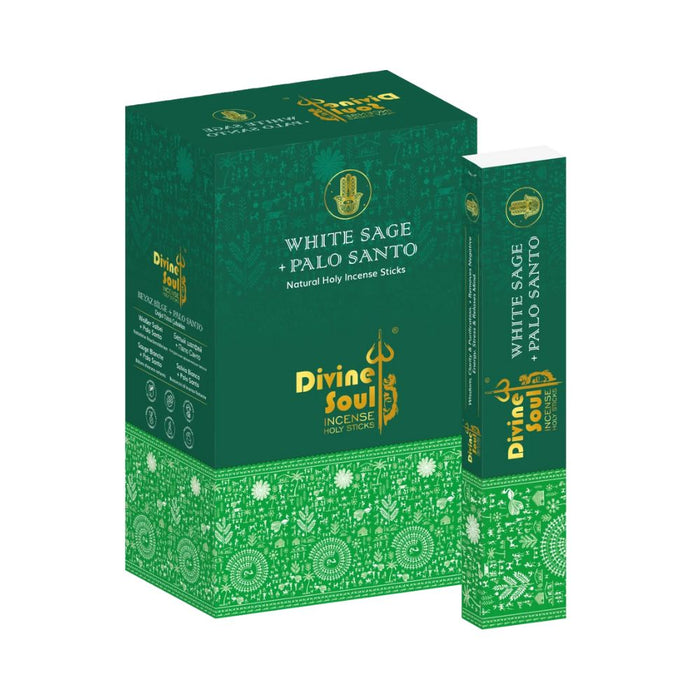 White Sage & Palo Santo Incense-Divine Soul Collection
