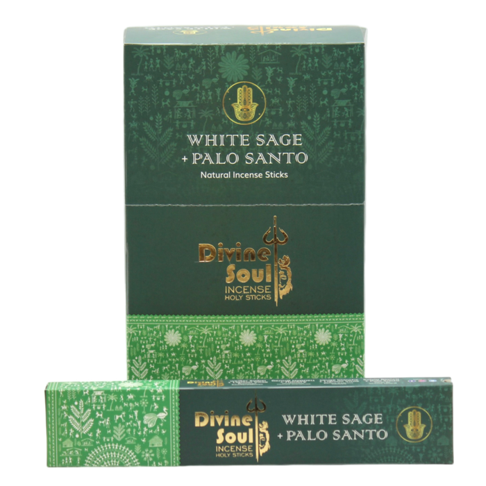 White Sage & Palo Santo Incense-Divine Soul Collection