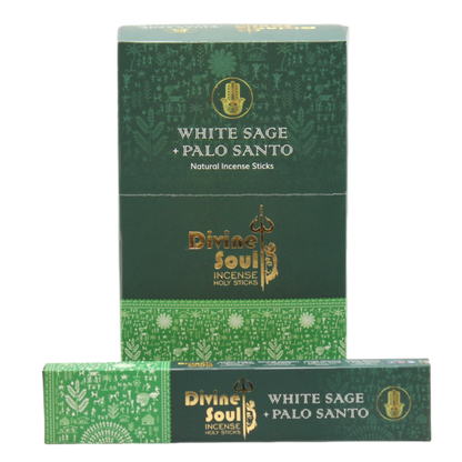 White Sage & Palo Santo Incense-Divine Soul Collection
