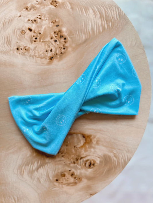 Wideband™ - Sky Blue Smiley