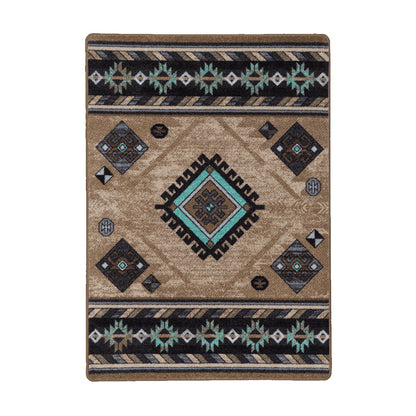 Image of an area rug, Wild Whiskey - Mint