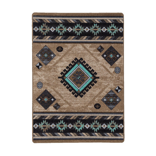 Image of an area rug, Wild Whiskey - Mint