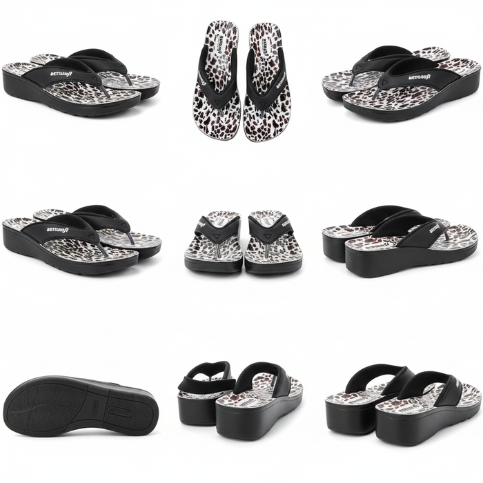 WOMEN SLIPPER LA 0846 BLACK