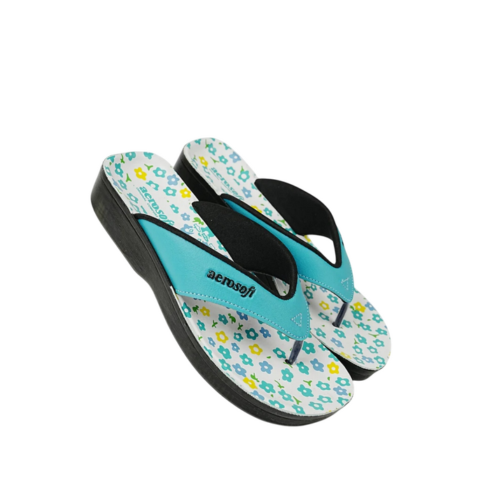 WOMEN SLIPPER LA-0857 BLUE
