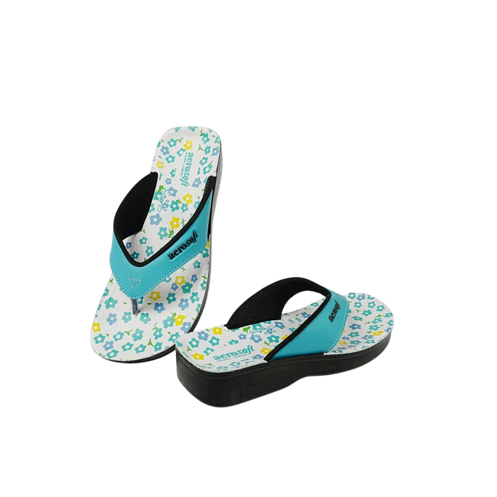 WOMEN SLIPPER LA-0857 BLUE