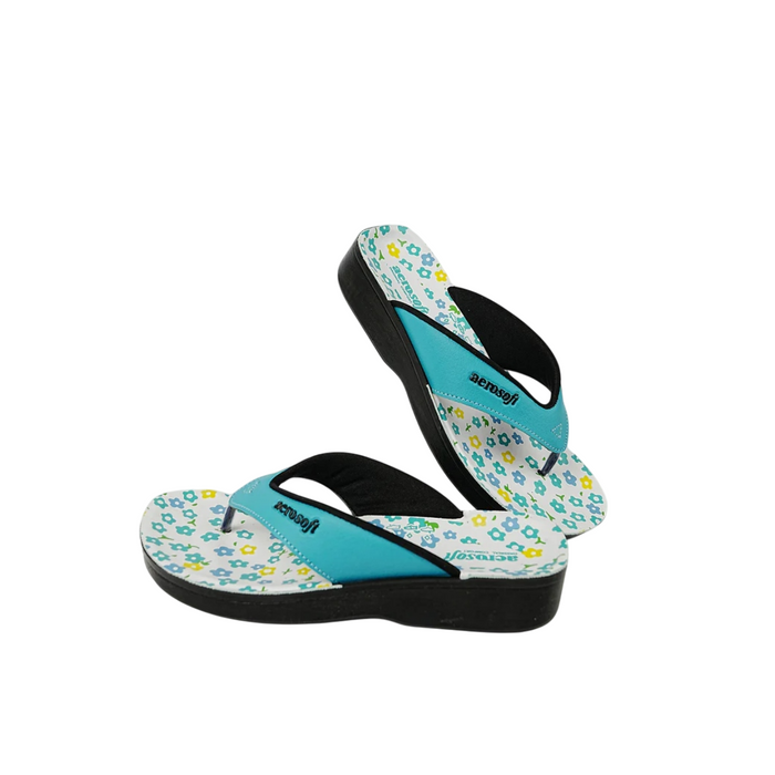 WOMEN SLIPPER LA-0857 BLUE
