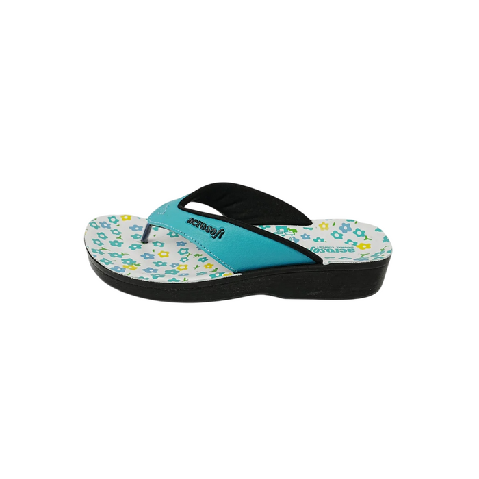 WOMEN SLIPPER LA-0857 BLUE